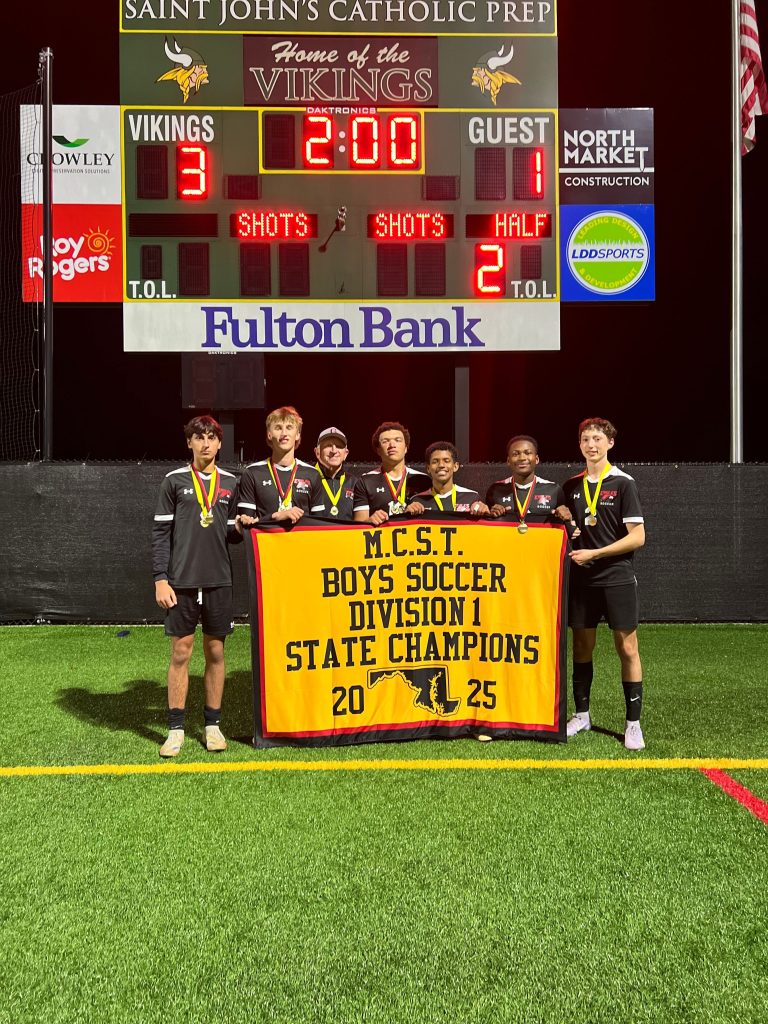 Varsity Boys’ Soccer wins Division I State Championship